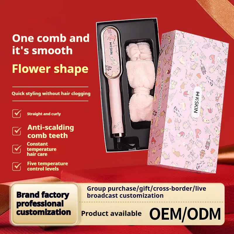 New Trend 2025 Universal Alloy Electric Hair Comb