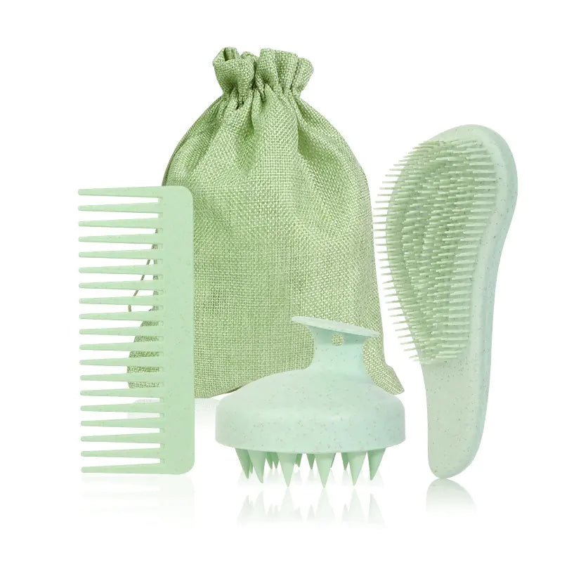 Most selling 2025 Wheat Straw Handle Comb Set