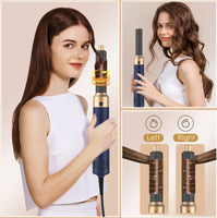 Beauty Professional 1000W Hair Styler 5-in-1 Multi-functions Hair Dryer Blower Hair Straightener Curling Styling Tools Set