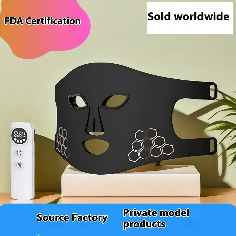 New Silicone LED Photon Therapy Face Mask