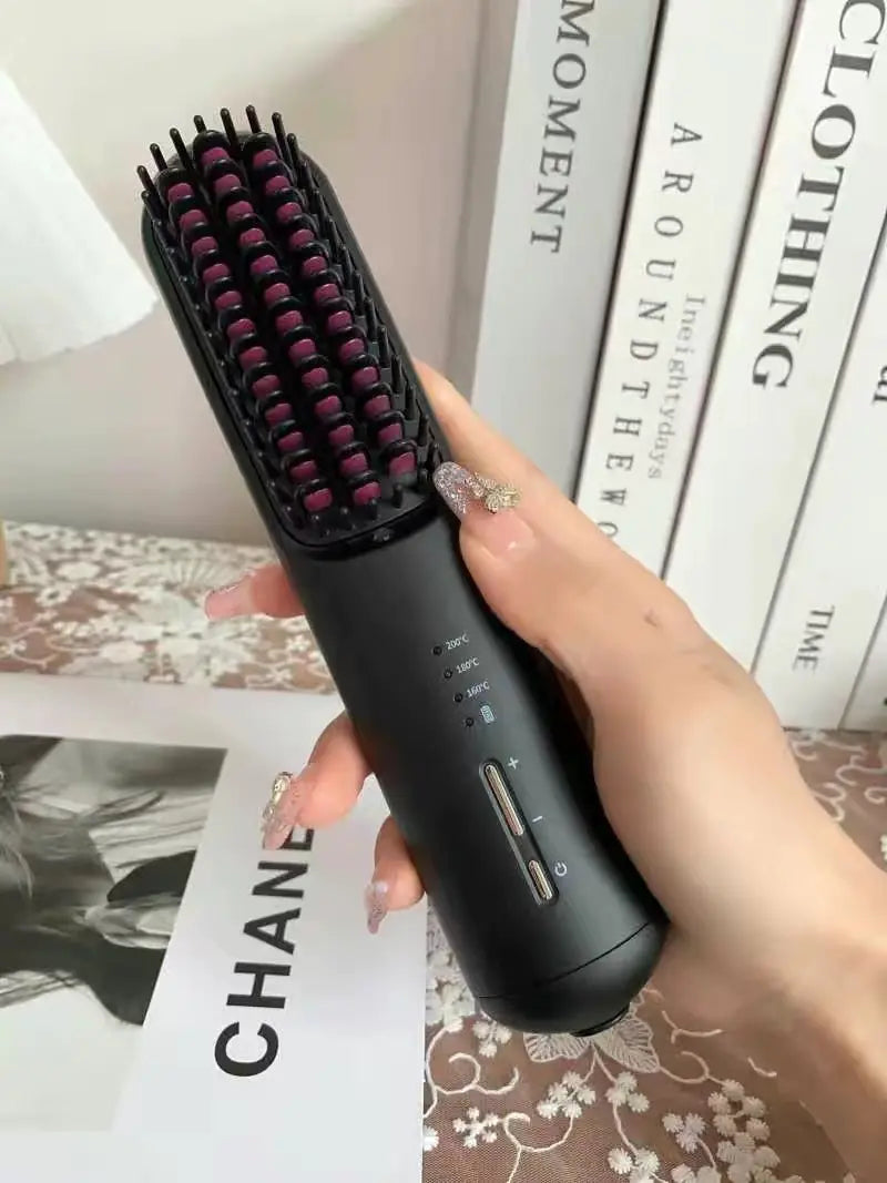 New 2025 Mini Wireless Hair Straightener
