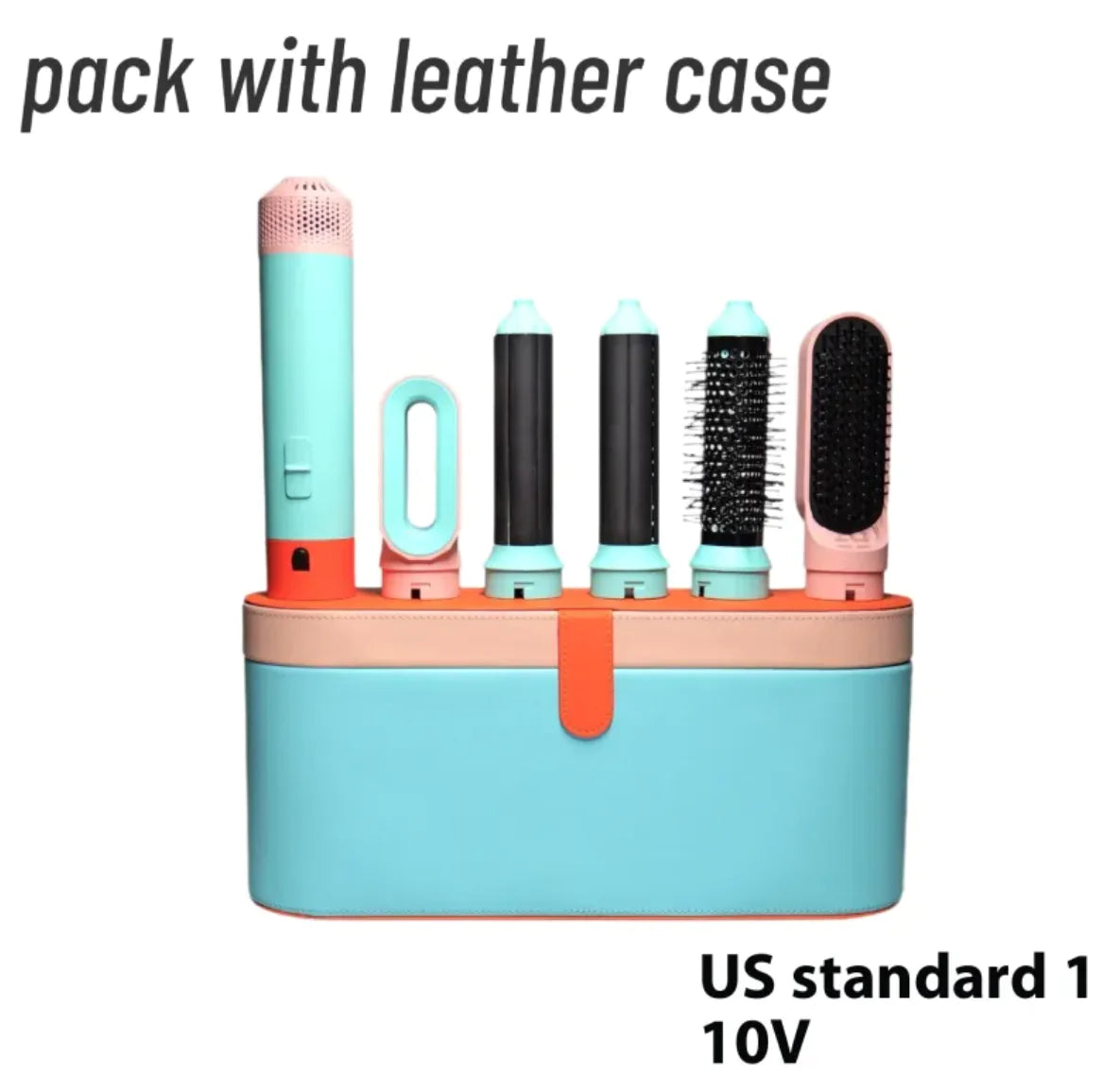 Tarakme HQ Mixed Pro Complete Long Hair Styling Set β Multi Styler with Air-Wrap Curling & Straightening Technology | Salon Results at Home