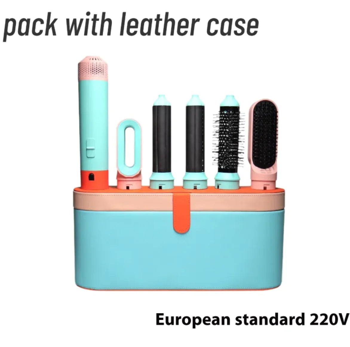 Tarakme HQ Mixed Pro Complete Long Hair Styling Set β Multi Styler with Air-Wrap Curling & Straightening Technology | Salon Results at Home