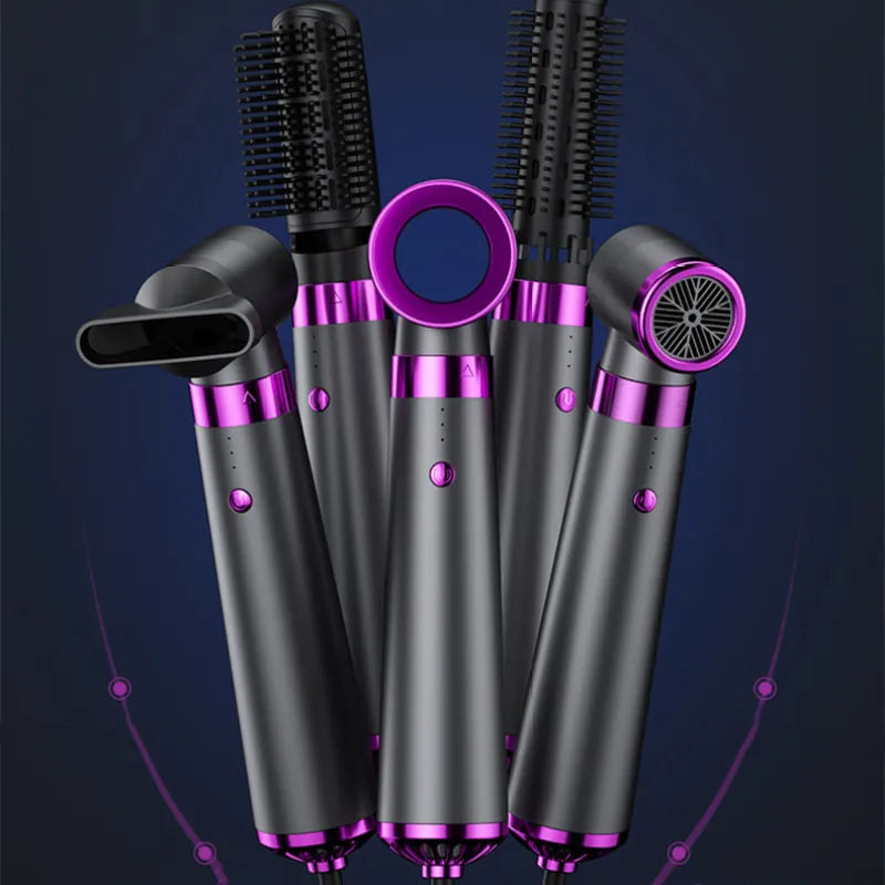 Tarakme Five-in-One Hair Dryer & Automatic Curling Iron β All-in-One Styler for Fast Drying, Effortless Curls & Salon Shine at Home