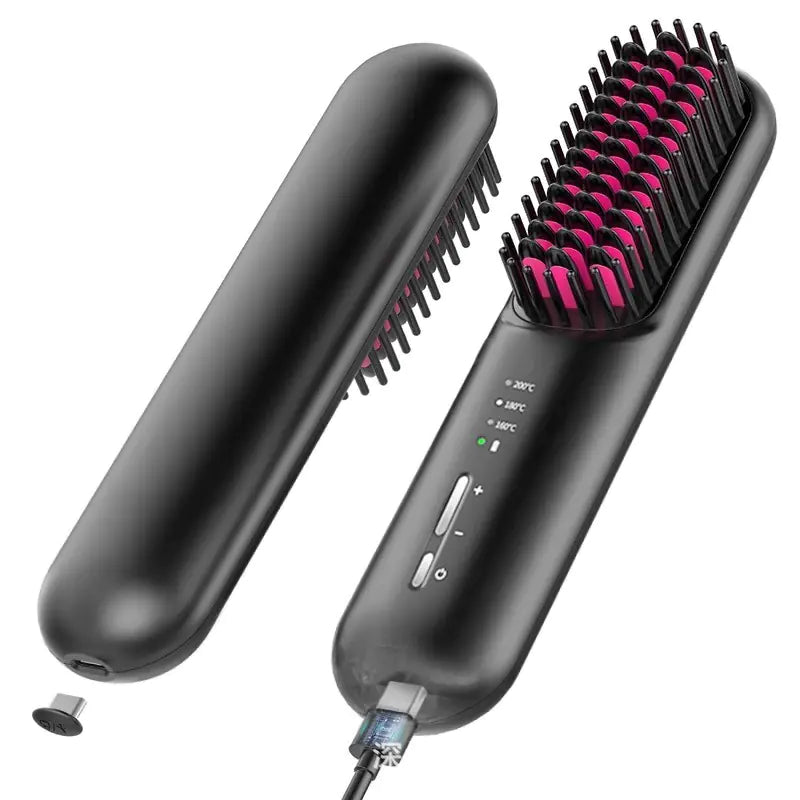 New 2025 Mini Wireless Hair Straightener