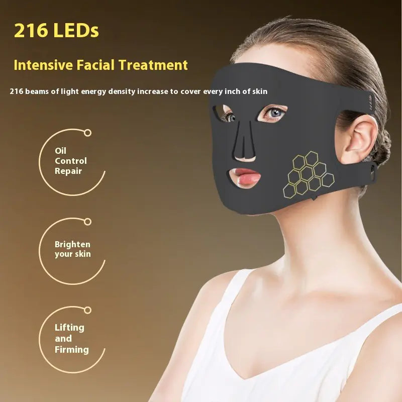 New Silicone LED Photon Therapy Face Mask