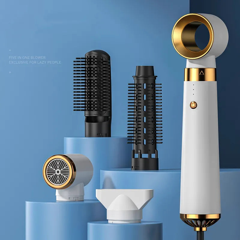 Tarakme Five-in-One Hair Dryer & Automatic Curling Iron β All-in-One Styler for Fast Drying, Effortless Curls & Salon Shine at Home