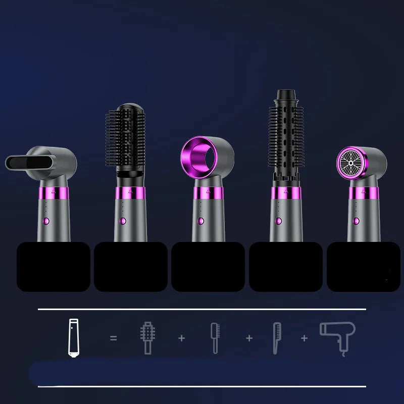 Tarakme Five-in-One Hair Dryer & Automatic Curling Iron β All-in-One Styler for Fast Drying, Effortless Curls & Salon Shine at Home