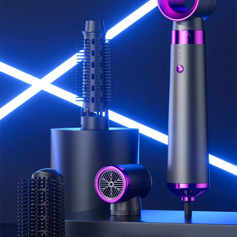 Tarakme Five-in-One Hair Dryer & Automatic Curling Iron β All-in-One Styler for Fast Drying, Effortless Curls & Salon Shine at Home
