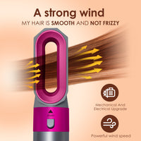 AirStyler 5-in-1 Hair Dryer & Curling Brush Set – Dry, Curl, Straighten, Volumize & Shine with One Powerful Tool!
