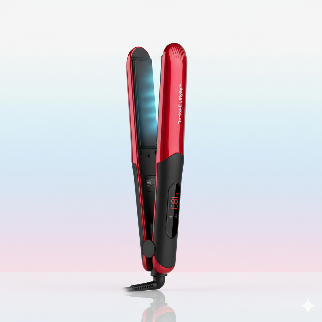 Tarakme DuoStyle™ 2-in-1 Ceramic Straightener & Curler