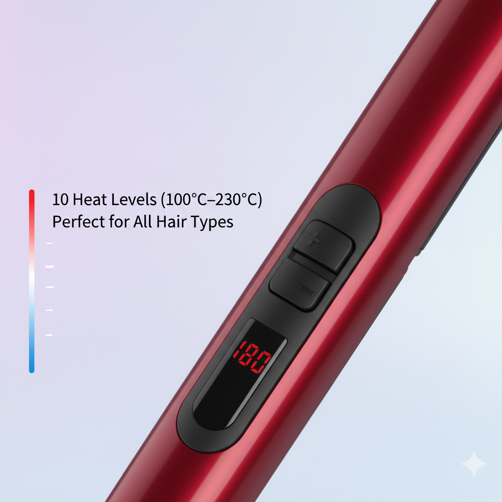 Tarakme DuoStyle™ 2-in-1 Ceramic Straightener & Curler