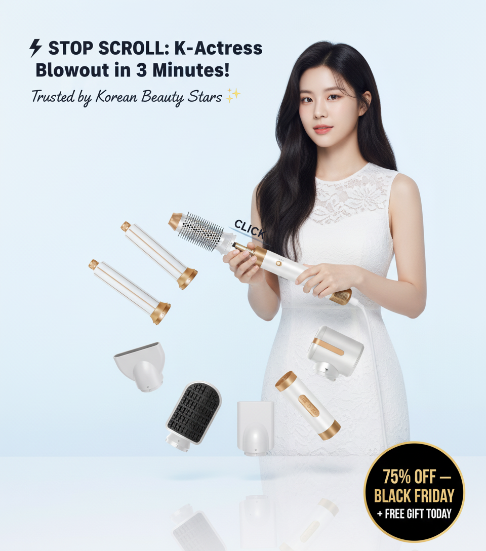 Tarakme AirBrush 7™ High-Speed Hot Air Style