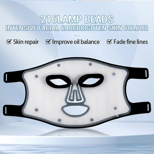 New Silicone LED Photon Therapy Face Mask