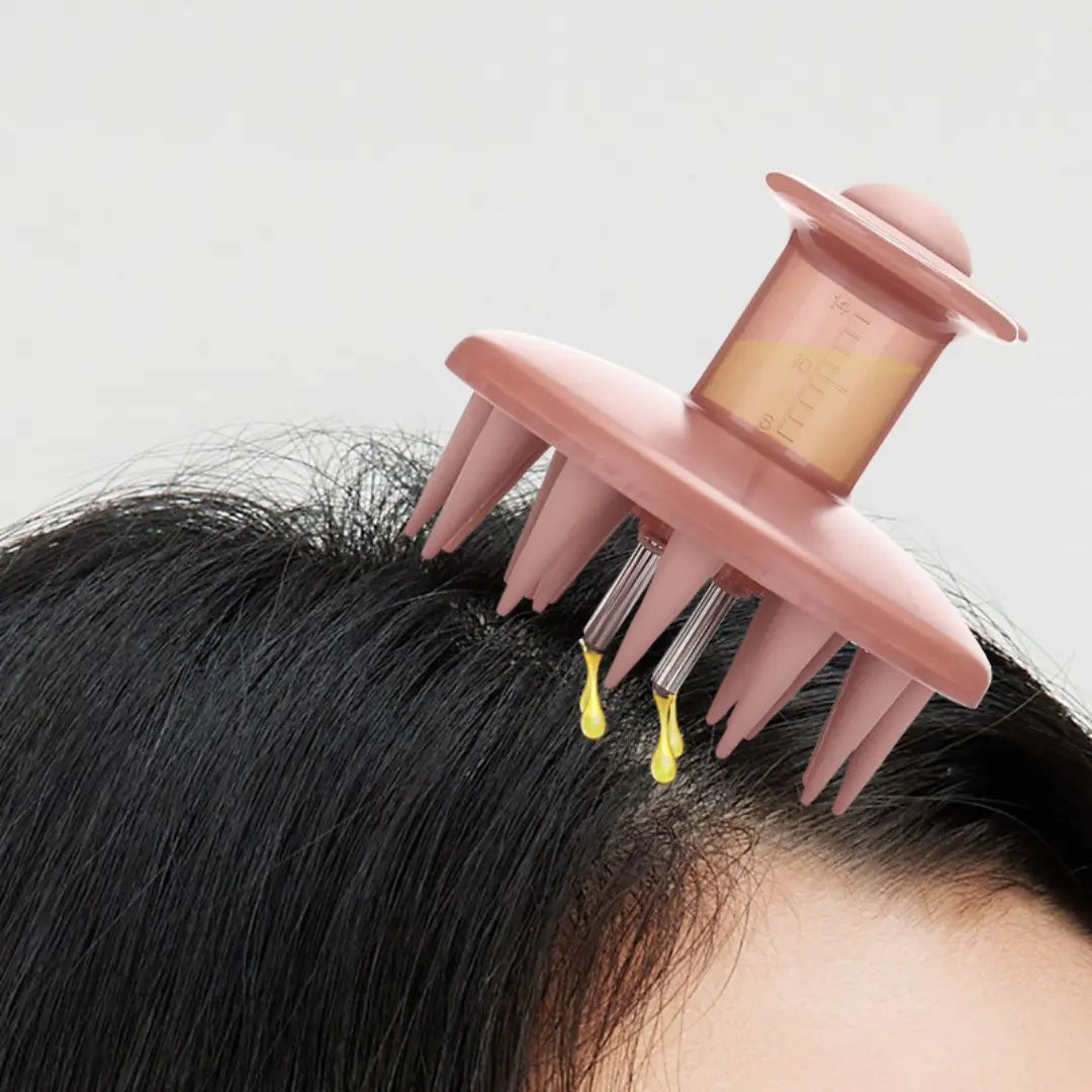 Trend Silicone Scalp Massage Soft Tooth Comb
