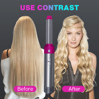 AirStyler 5-in-1 Hair Dryer & Curling Brush Set – Dry, Curl, Straighten, Volumize & Shine with One Powerful Tool!