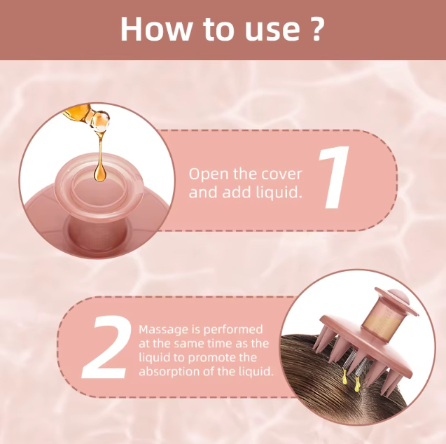 Trend Silicone Scalp Massage Soft Tooth Comb