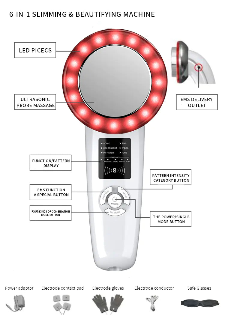Tarakme UltraSculpt 6™ Ultrasonic Body Sculpting Device