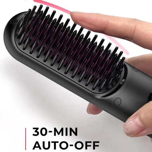 New  2025 Mini Wireless Hair Straightener