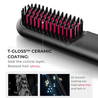 New  2025 Mini Wireless Hair Straightener